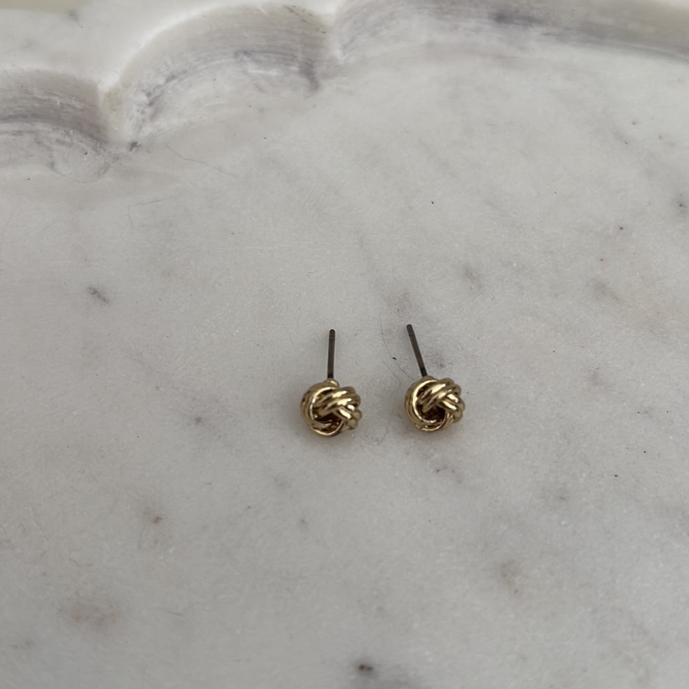 Boutique Gold Coloured Stud Earrings